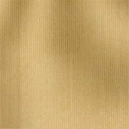 Designer Fabrics 54 in. Wide Gold Thin Solid Corduroy Striped Upholstery Velvet Fabric C185
